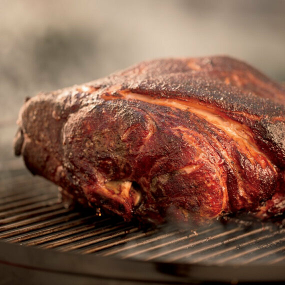 Weber Smokey Mountain Cooker 18.5" Smoker, Porcelain-Coated, Built-In Thermometer, 481 Sq. In. Cooking Area