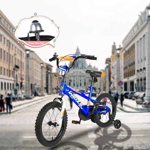 WEIZE Kids Bike 16 20 Inch Children Bicycle for Boys Girls Ages 4-12 Years Old  Rider Height 38-60 Inch  Coaster Brake  Multiple Color Options