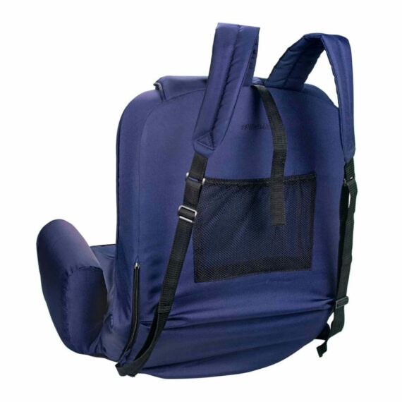 WEST MARINE High-Back Portable Seat with Armrests & Pockets, UV-Resistant, Water-Repellent Fabric