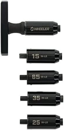Wheeler F.A.T. Stix with 12 Screwdriver Bits  5 Torque Limiters  and Storage Case for Firearm Building and Maintenance