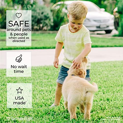 Wondercide - EcoTreat Ready-to-Use Outdoor Pest Control Spray with Natural Essential Oils - Mosquito  Ant  Insect Repellent  Treatment  and Killer - Plant-Based - Safe for Pets   Kids - 32 oz