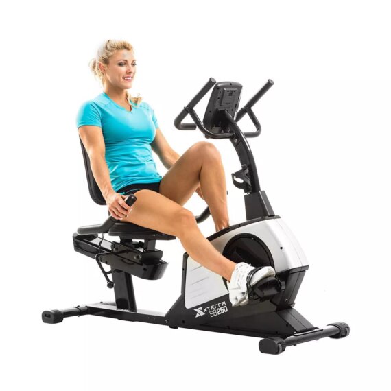 XTERRA Fitness SB250 Recumbent Exercise Bike - Black