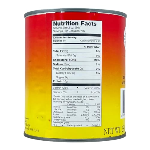 Yoders Canned Hamburger Ground Beef Case 12 Cans