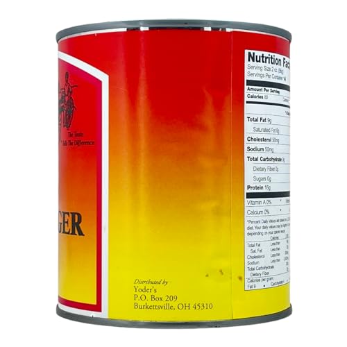 Yoders Canned Hamburger Ground Beef Case 12 Cans