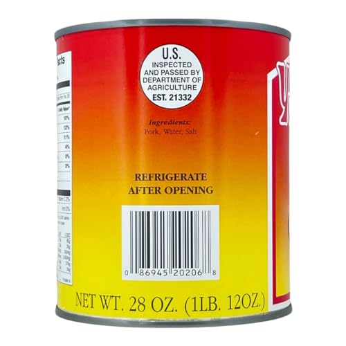 Yoders Fully Cooked Canned Pork Chunks  28 oz