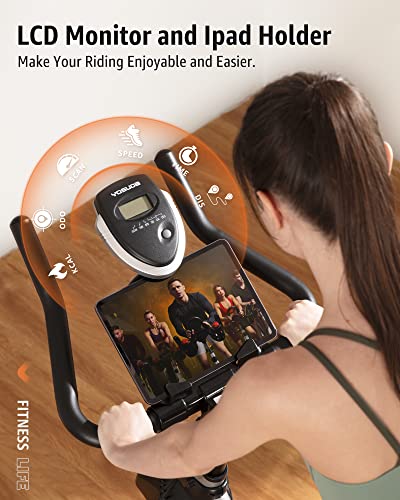 YOSUDA Indoor Cycling Bike Stationary with Ipad Mount & Comfortable Seat Cushion