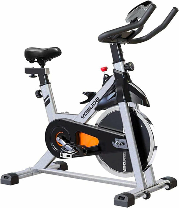 YOSUDA Indoor Cycling Bike Stationary with Ipad Mount & Comfortable Seat Cushion