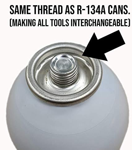 ZeroR® AC Refrigerant | R134a Replacement | 6 Cans for AC Recharging