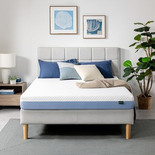 ZINUS 6 Inch Cooling Essential Memory Foam Mattress [New Version]  Full  Fiberglass Free  Medium Feel  Cooling Airflow Memory Foam  Certified Safe Foams & Fabric  Mattress in A Box
