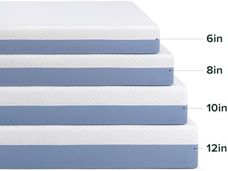 ZINUS 6 Inch Cooling Essential Memory Foam Mattress [New Version]  Full  Fiberglass Free  Medium Feel  Cooling Airflow Memory Foam  Certified Safe Foams & Fabric  Mattress in A Box