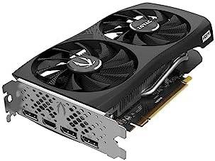 ZOTAC Gaming GeForce RTX 4060 8GB Twin Edge OC DLSS 3 8GB GDDR6 128-bit 17 Gbps PCIE 4.0 Compact Gaming Graphics Card  ZT-D40600H-10M